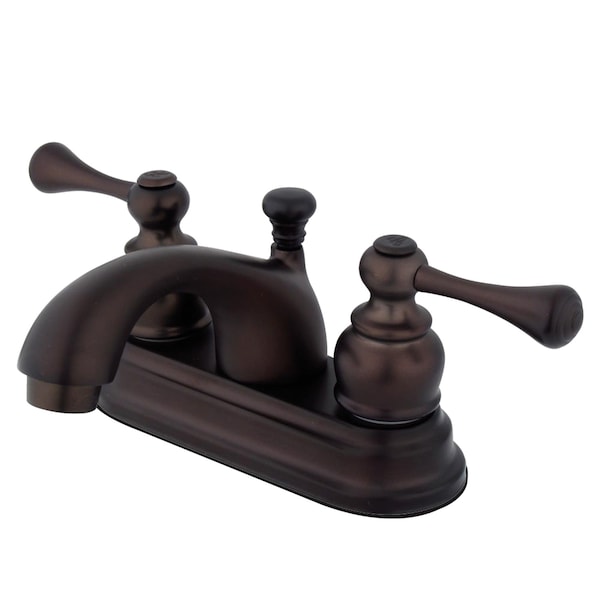 4" Centerset Bathroom Faucet, Oil Rubbed Bronze